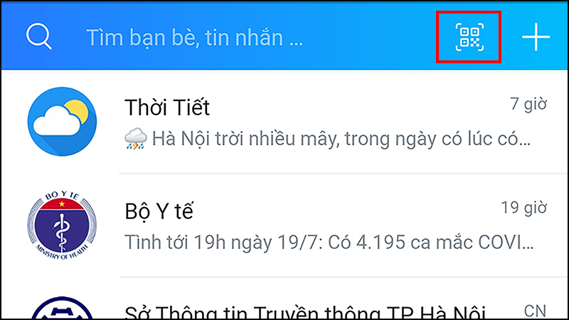 Biểu tương Quét mã QR